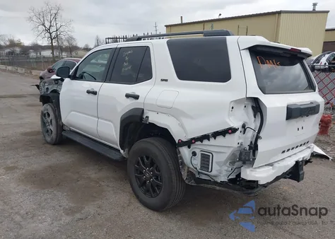 2025 Toyota 4Runner Sr5 from USA, damaged, VIN JTEVA5BR4S5029966